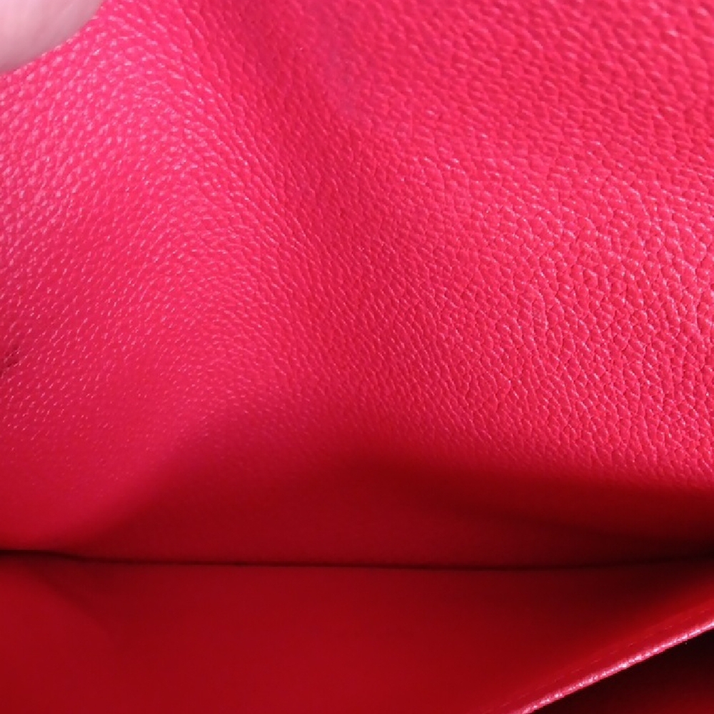 Louis Vuitton Empreinte Sarah Red Leather Envelope Wallet - Picture 6 of 16